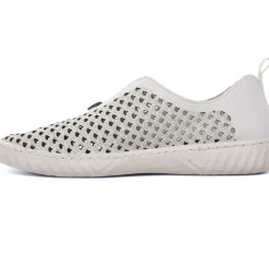 Mocassins Confort Rieker N0965-80 Weiss