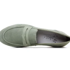 Mocassins Confort Rieker 51954-52 Pistazie
