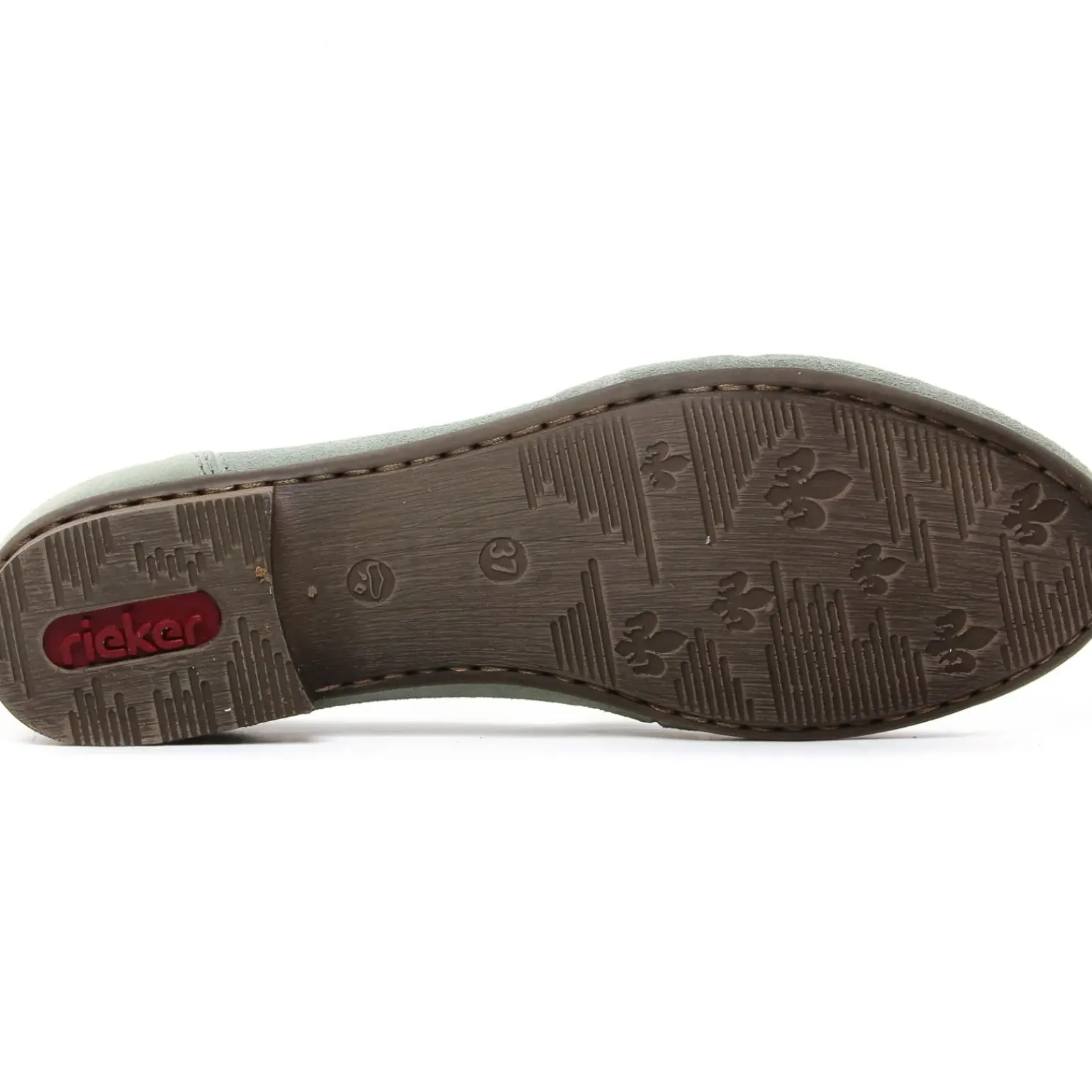 Mocassins Confort Rieker 51954-52 Pistazie