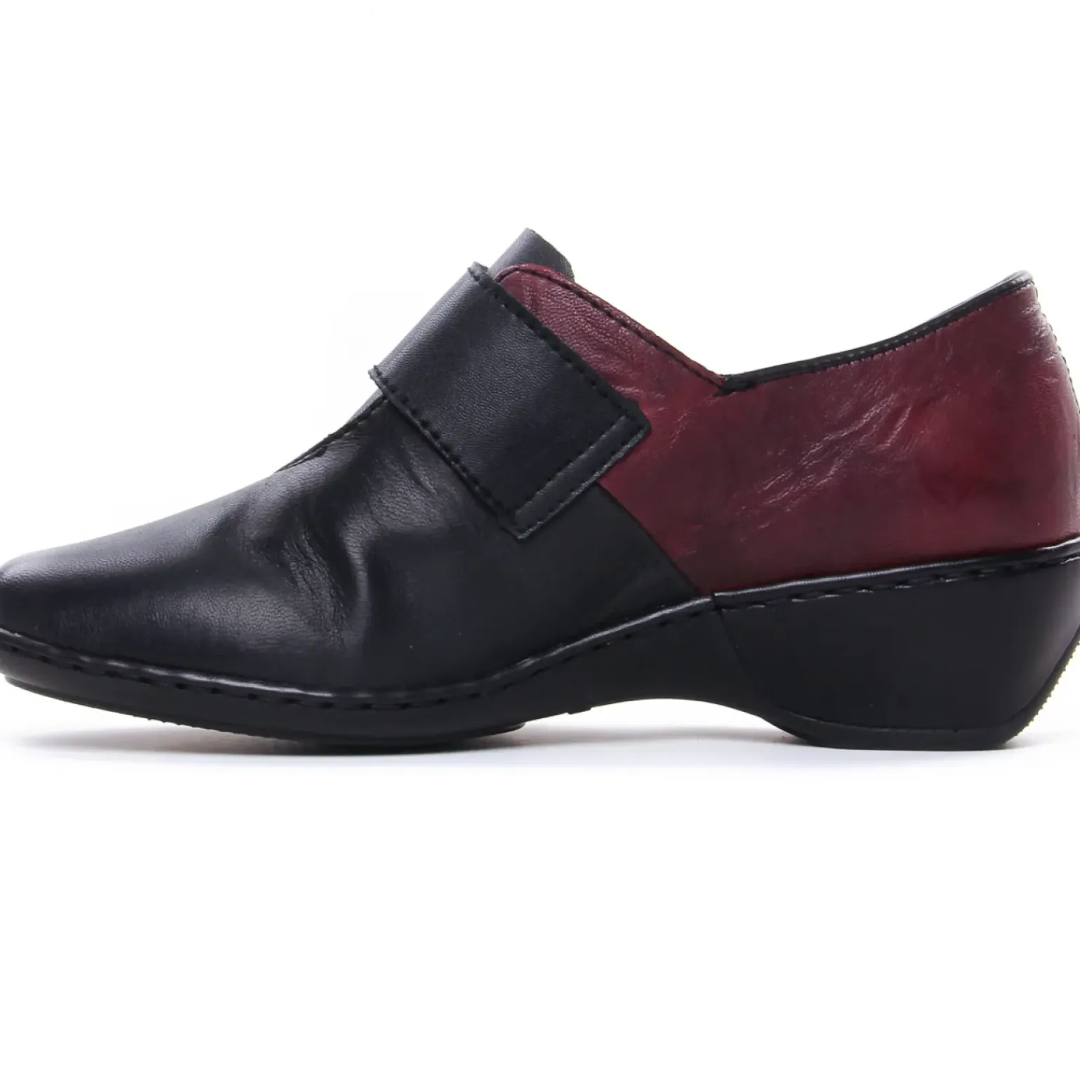 Mocassins Confort Rieker 47161-00 Schwarz-Chianti
