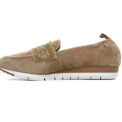 Mocassins Fugitive Venus Velour Beige