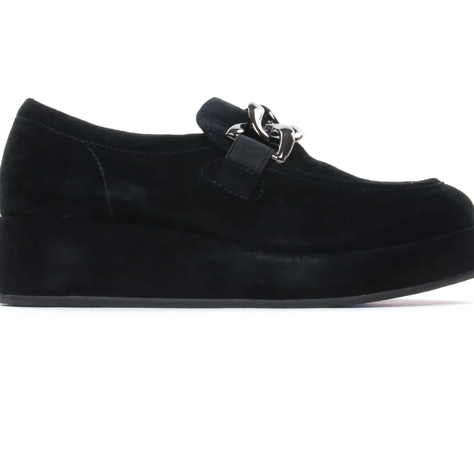 Mocassins Plateforme Adige Neuf Noir