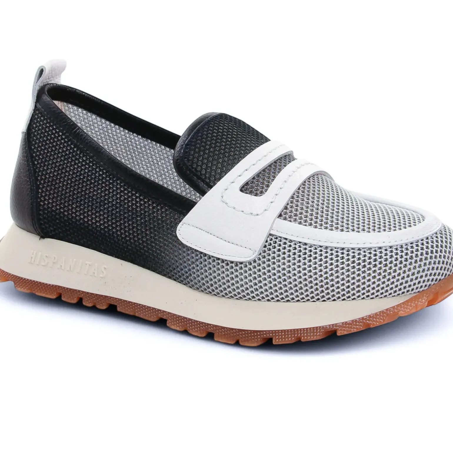 Mocassins Plateforme Hispanitas Borneo Black White
