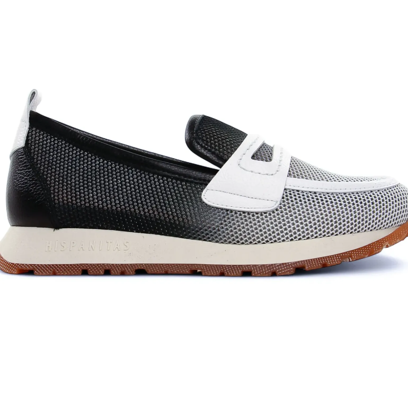 Mocassins Plateforme Hispanitas Borneo Black White