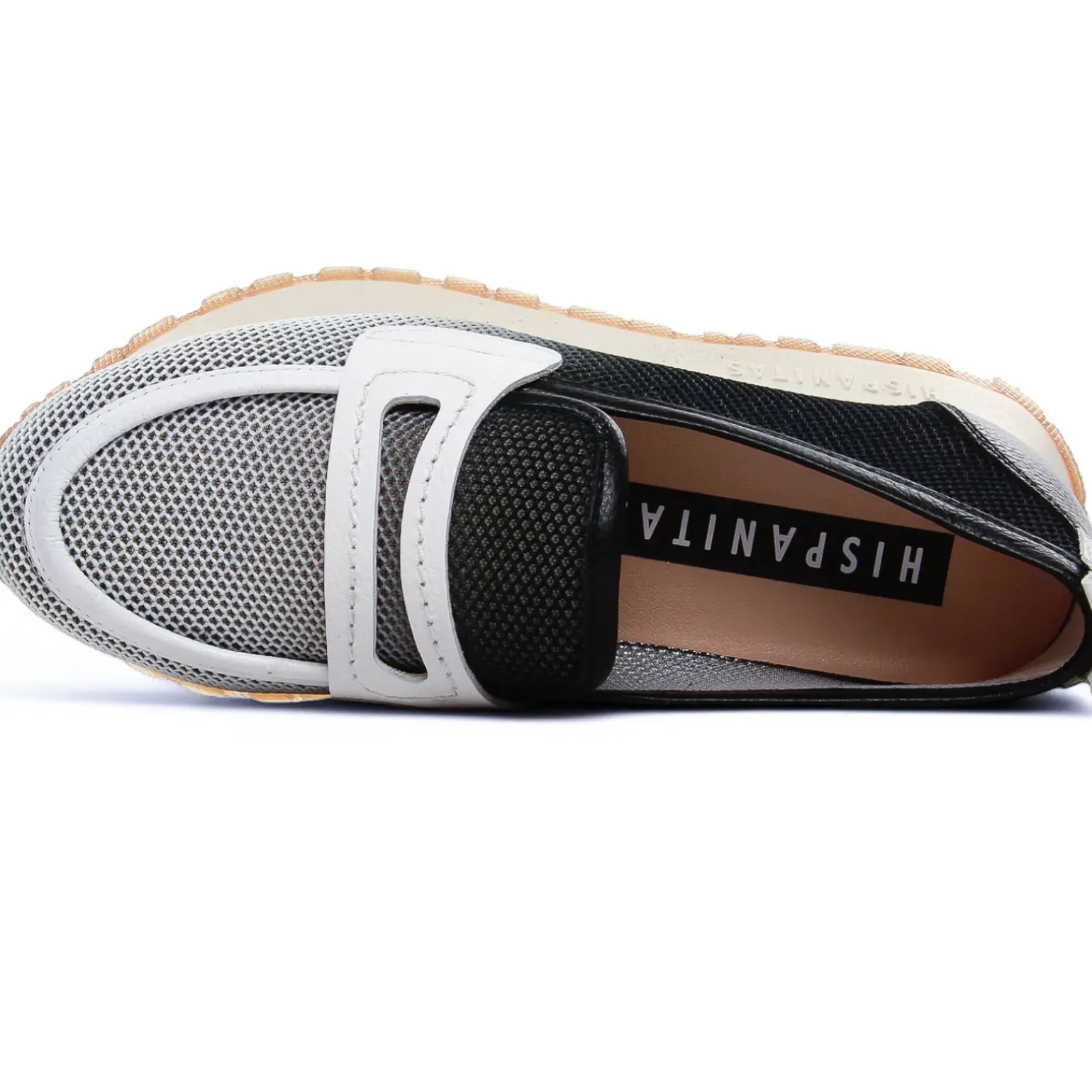 Mocassins Plateforme Hispanitas Borneo Black White