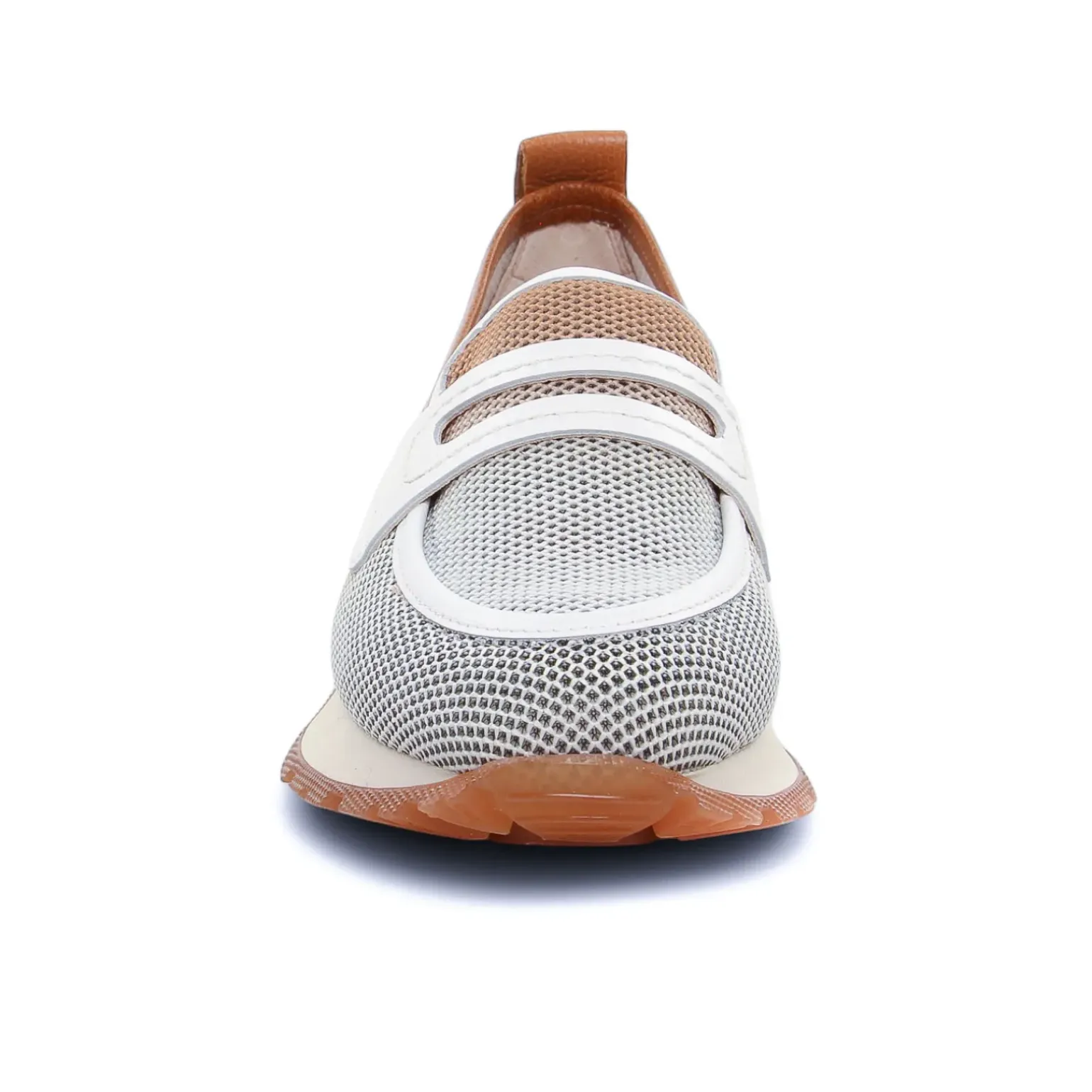 Mocassins Plateforme Hispanitas Borneo White Brown