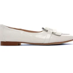 Mocassins Regarde Le Ciel Jeanine-02 Vernis Blanc