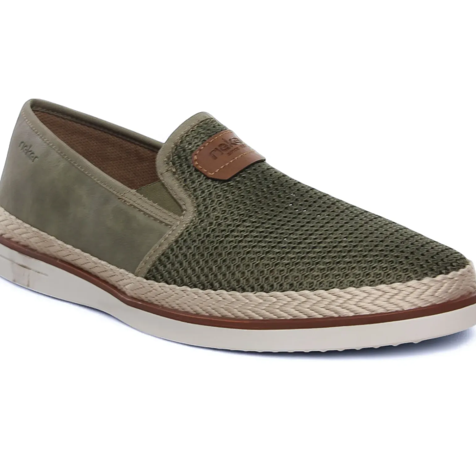 Mocassins Rieker B2366-54 Vert