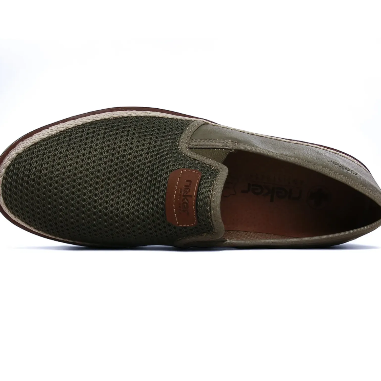 Mocassins Rieker B2366-54 Vert