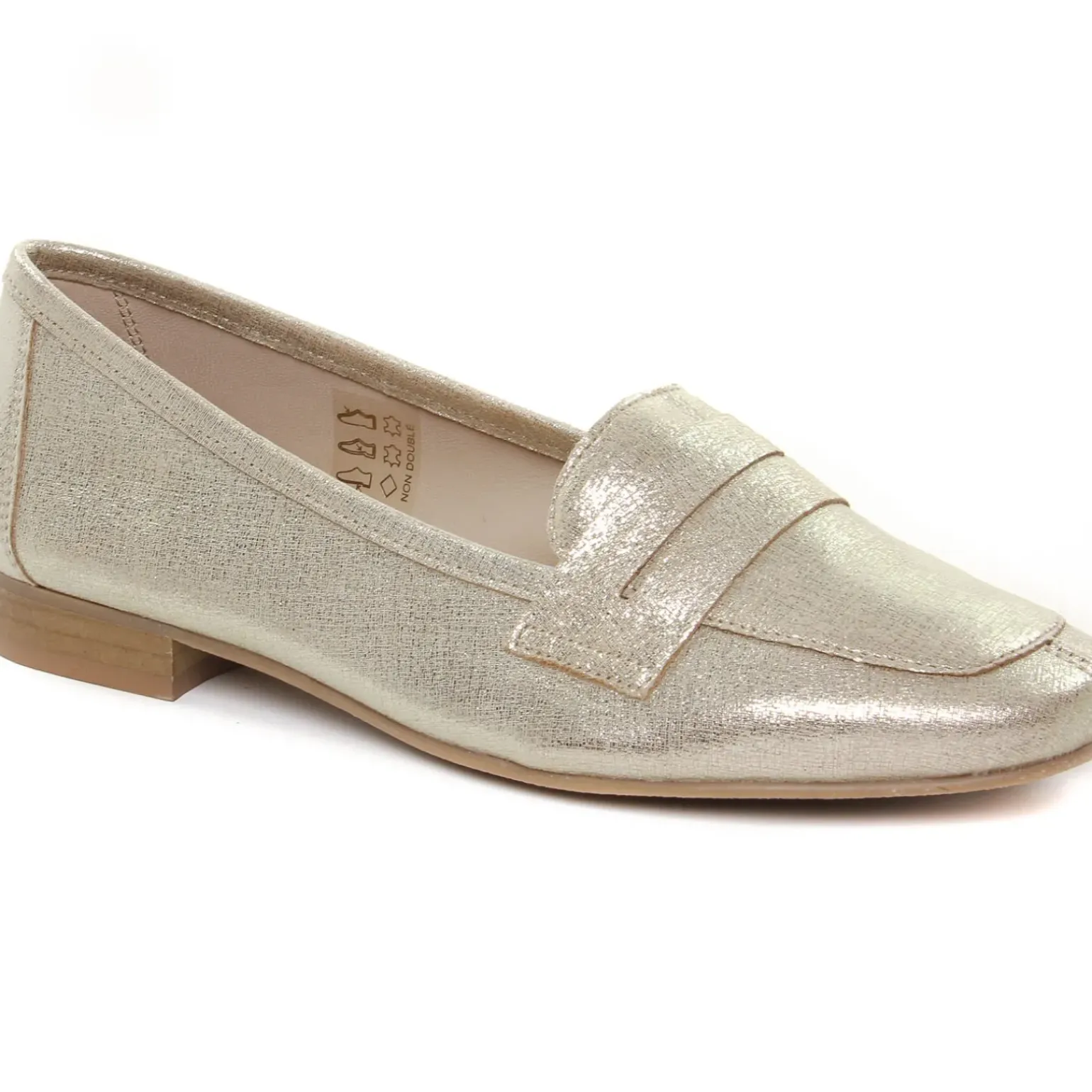 Mocassins Scarlatine Co11029An Platine