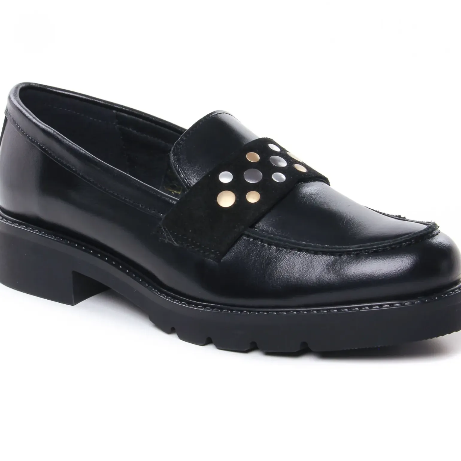 Mocassins Scarlatine Co11302E Noir