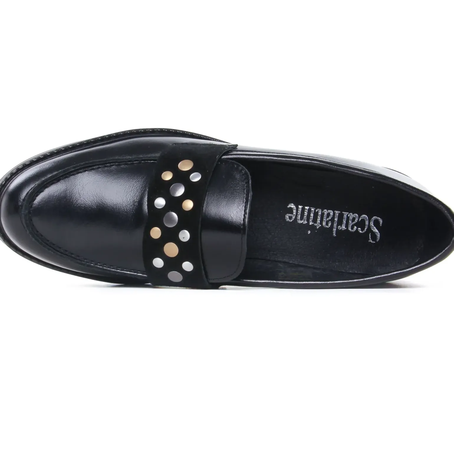 Mocassins Scarlatine Co11302E Noir