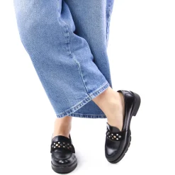 Mocassins Scarlatine Co11302E Noir