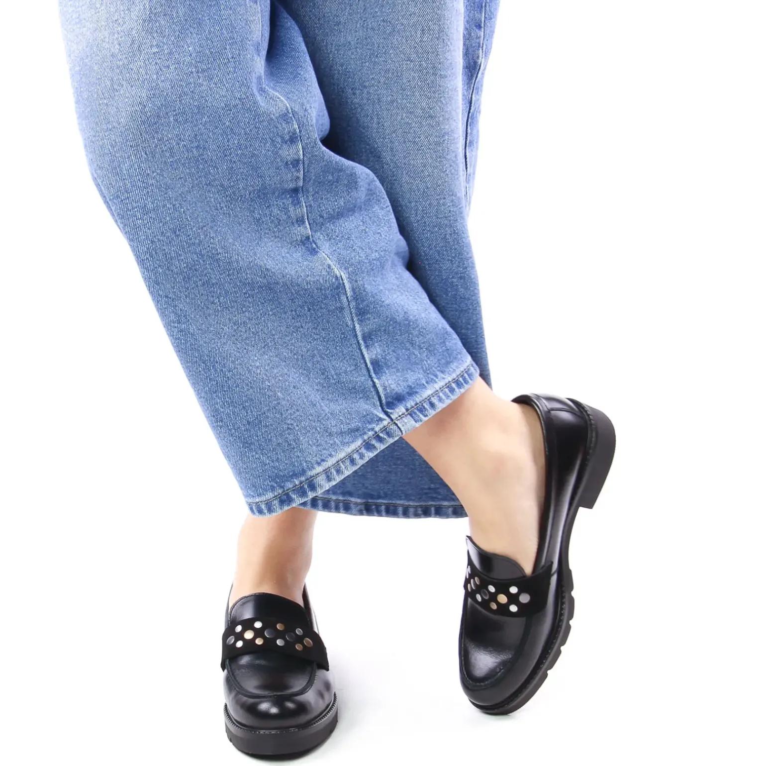 Mocassins Scarlatine Co11302E Noir