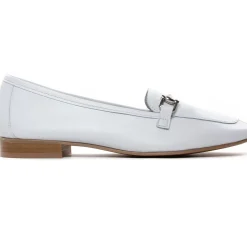 Mocassins Scarlatine Co110029Xc Blanc Argent