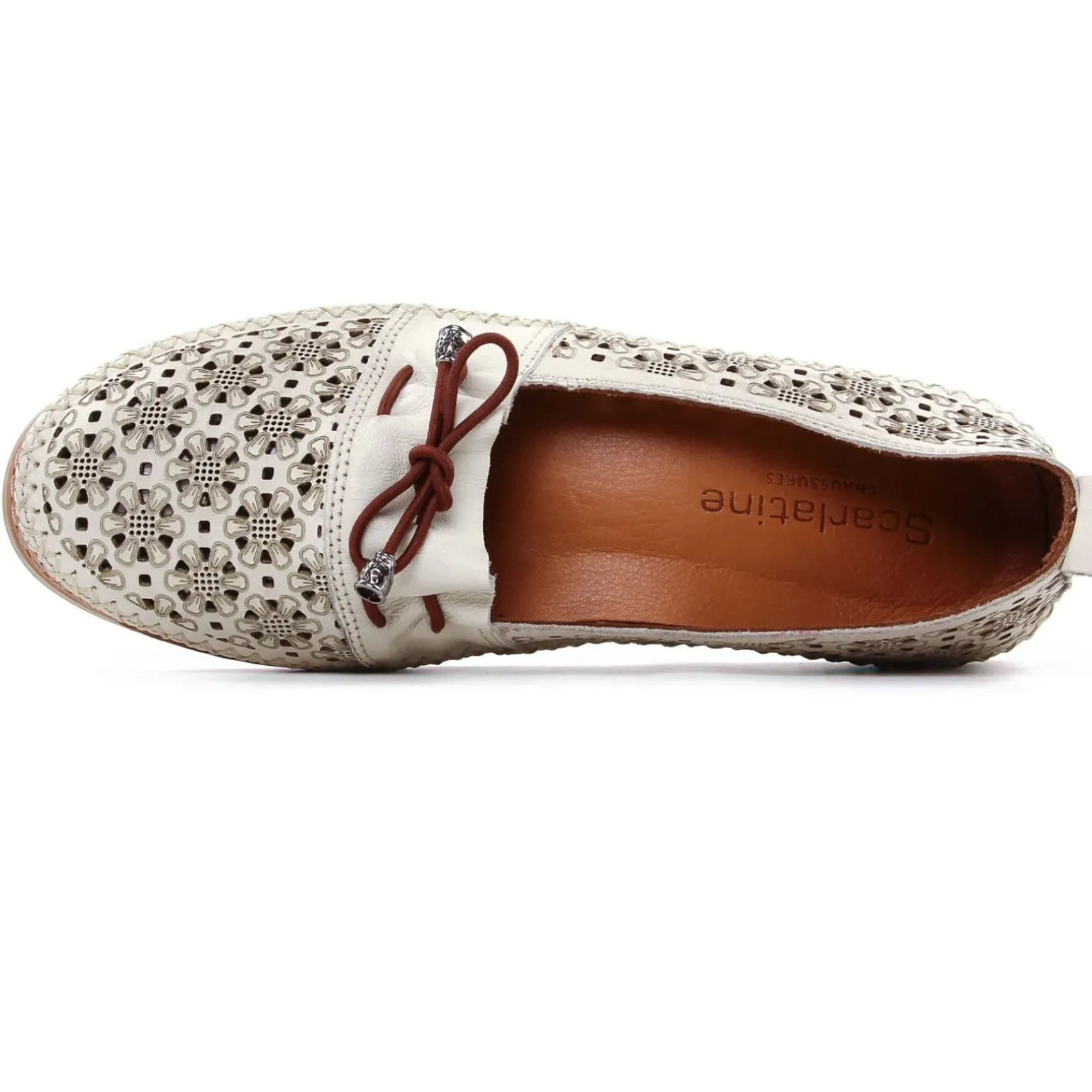 Mocassins Scarlatine Mayol Beige