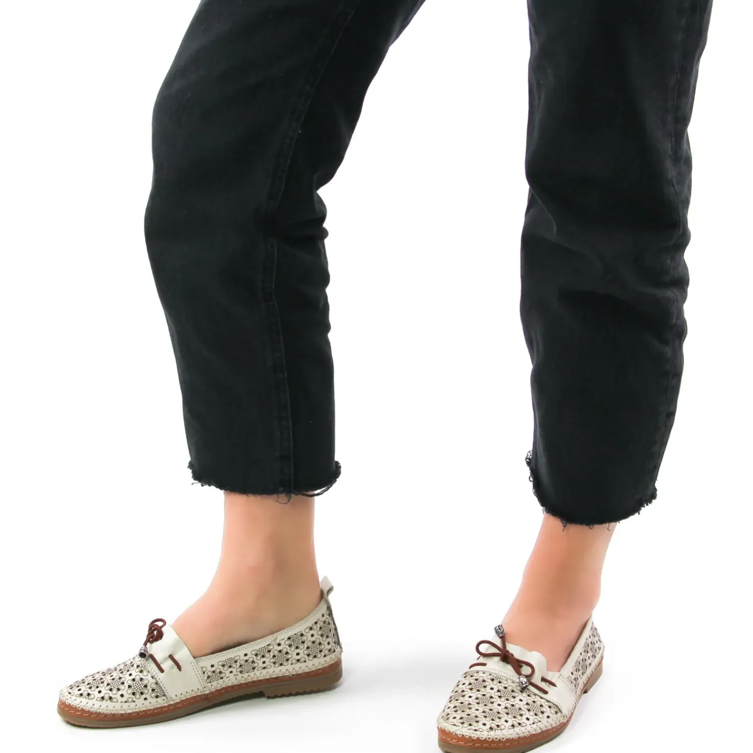 Mocassins Scarlatine Mayol Beige