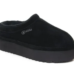 Mocassins Slippers Natural World Ker 7312 Noir