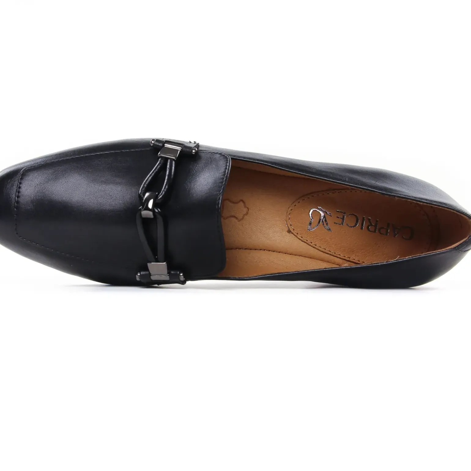 Mocassins Trotteurs Caprice 24300 Black Nappa