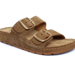 Mules Coco Et Abricot Essigny Tan