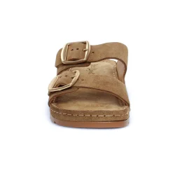 Mules Coco Et Abricot Essigny Tan