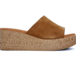 Mules Compensées Eva Frutos 3767 Muscade