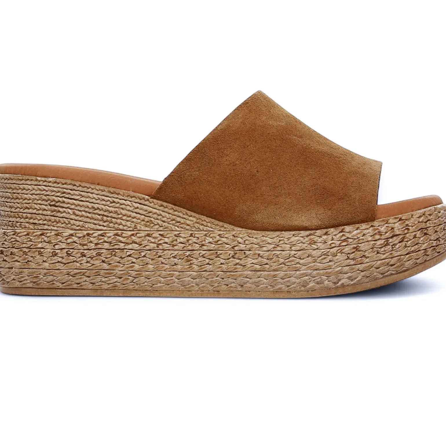 Mules Compensées Eva Frutos 3767 Muscade