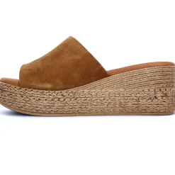 Mules Compensées Eva Frutos 3767 Muscade