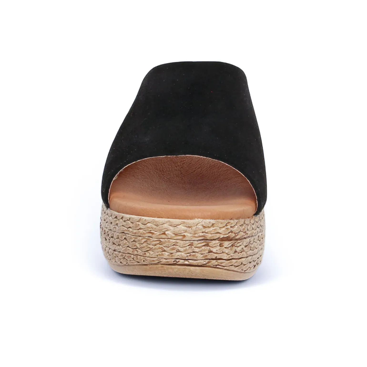 Mules Compensées Eva Frutos 3767 Negro