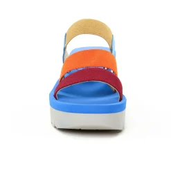 Mules Compensées Fly London Yian845Fly Multicolor