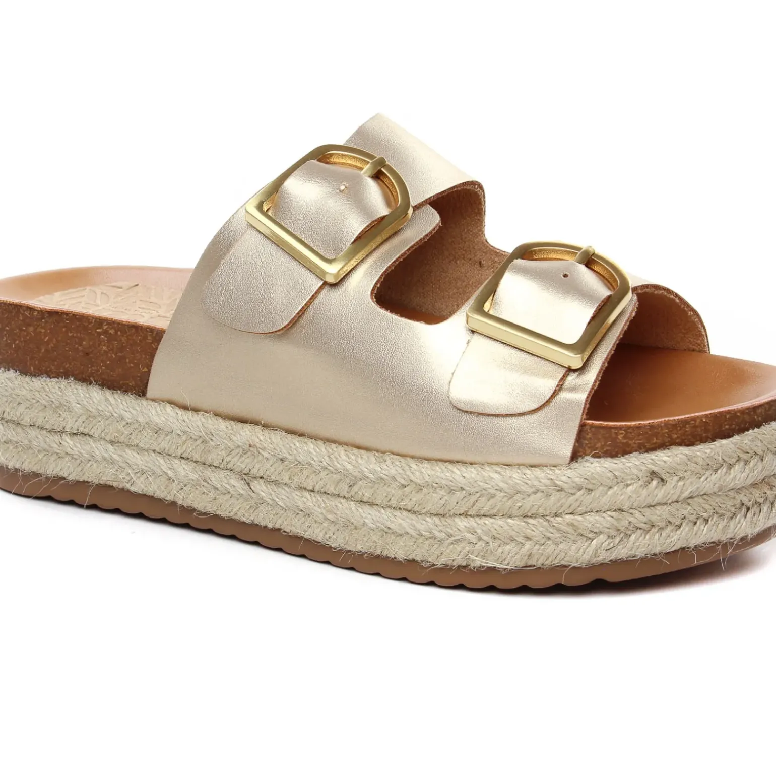 Mules Compensées Mtng Perla 51902 Gold