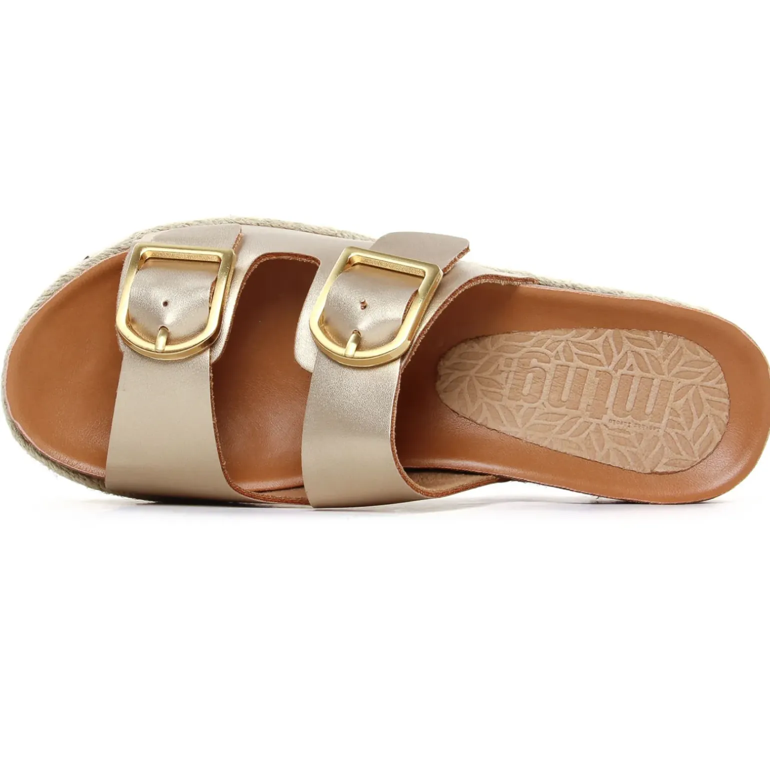 Mules Compensées Mtng Perla 51902 Gold