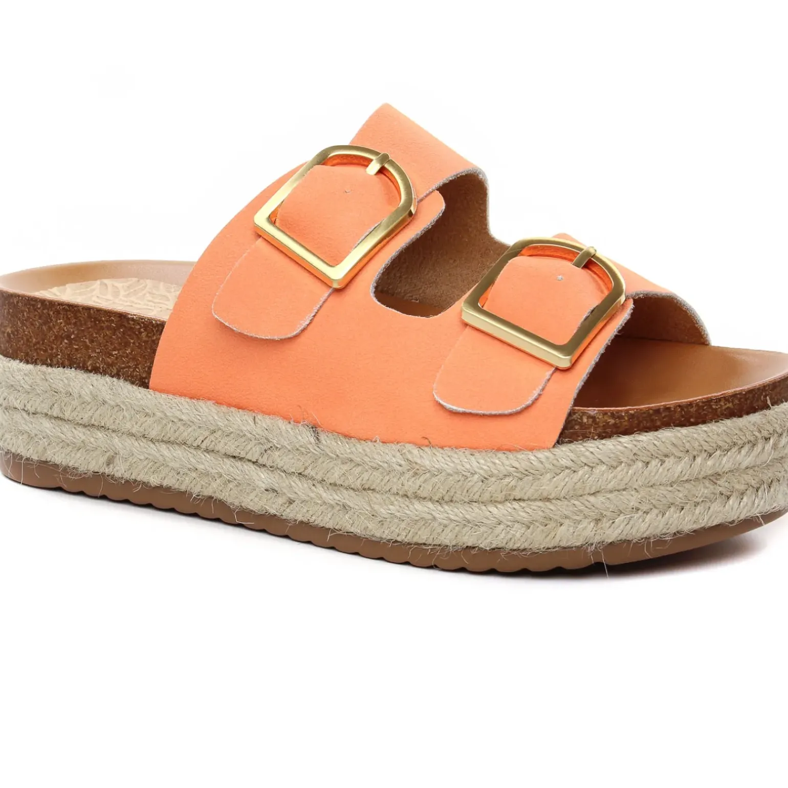 Mules Compensées Mtng Perla 51902 Mandarine