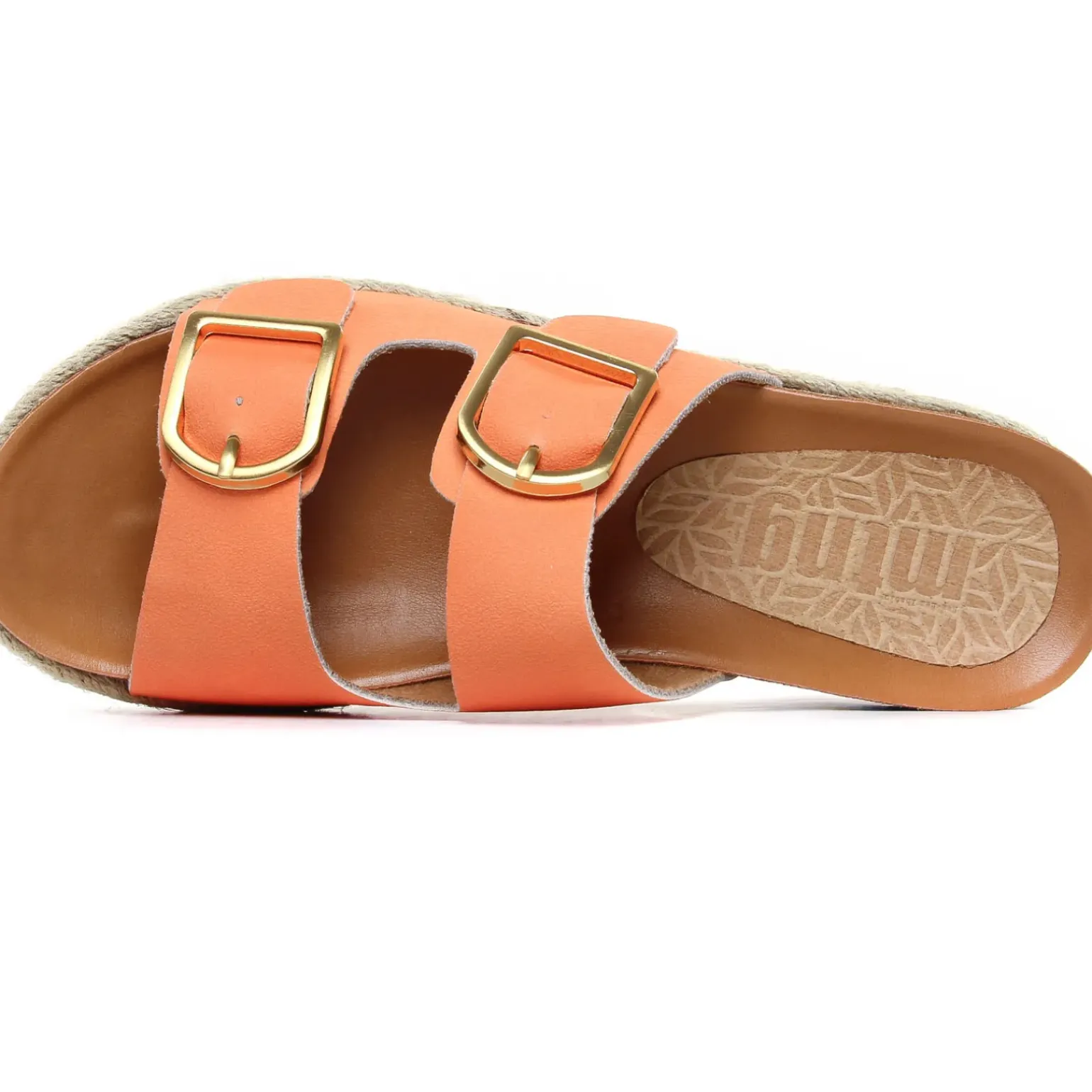 Mules Compensées Mtng Perla 51902 Mandarine