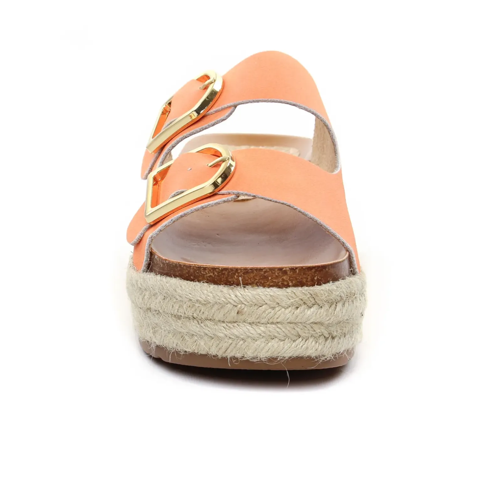 Mules Compensées Mtng Perla 51902 Mandarine
