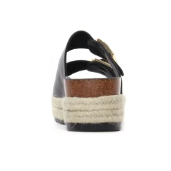 Mules Compensées Mtng Perla 51902 Noir