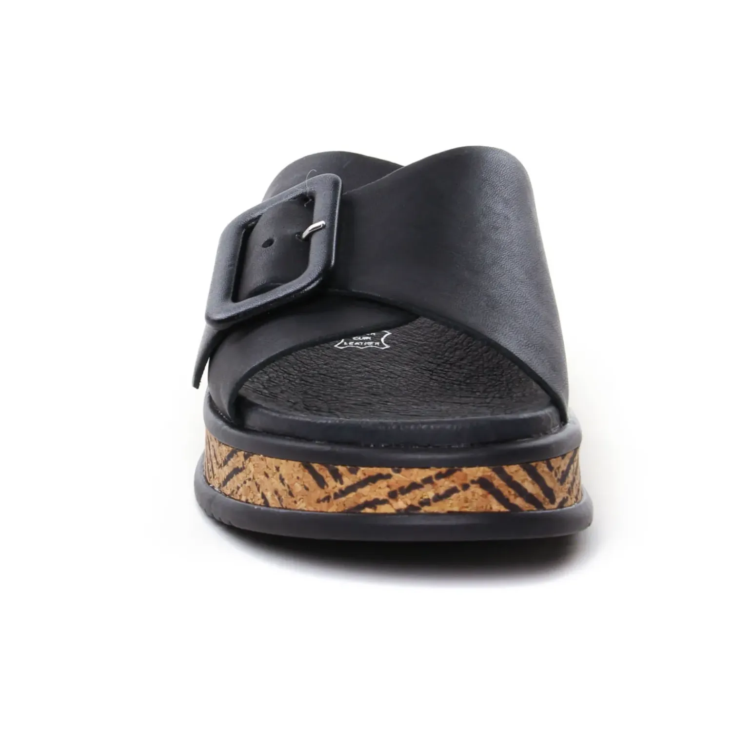 Mules Compensées Rieker W0803-00 Noir