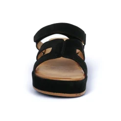 Mules Compensées Scarlatine Gafeau Noir