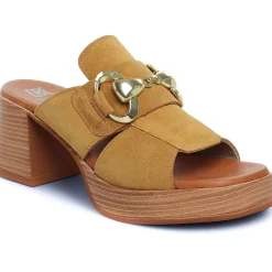 Mules Dorking D9284 Calf Camel