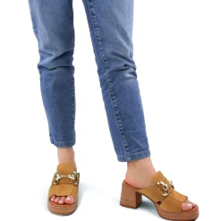 Mules Dorking D9284 Calf Camel