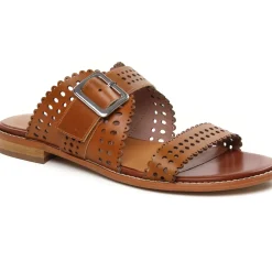 Mules Emilie Karston Xana Cognac