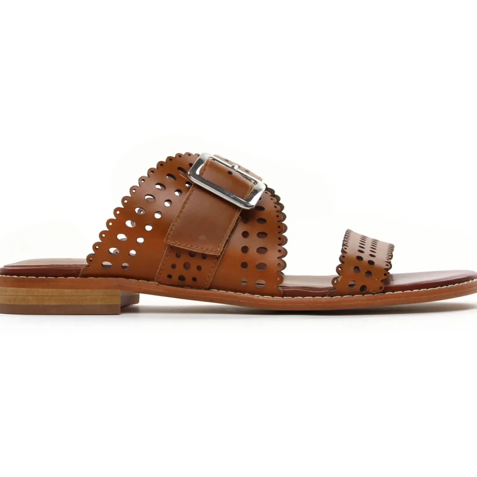 Mules Emilie Karston Xana Cognac