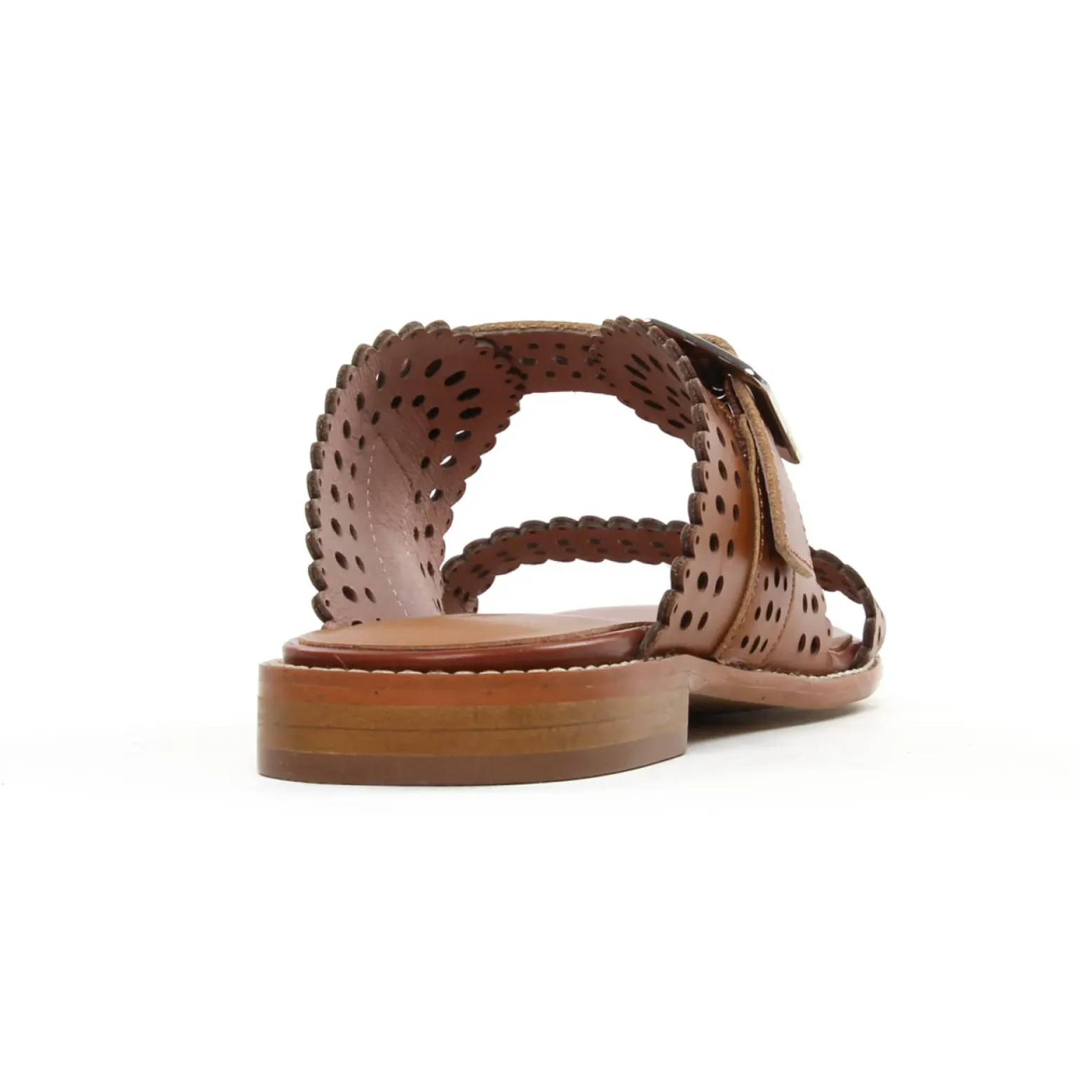 Mules Emilie Karston Xana Cognac