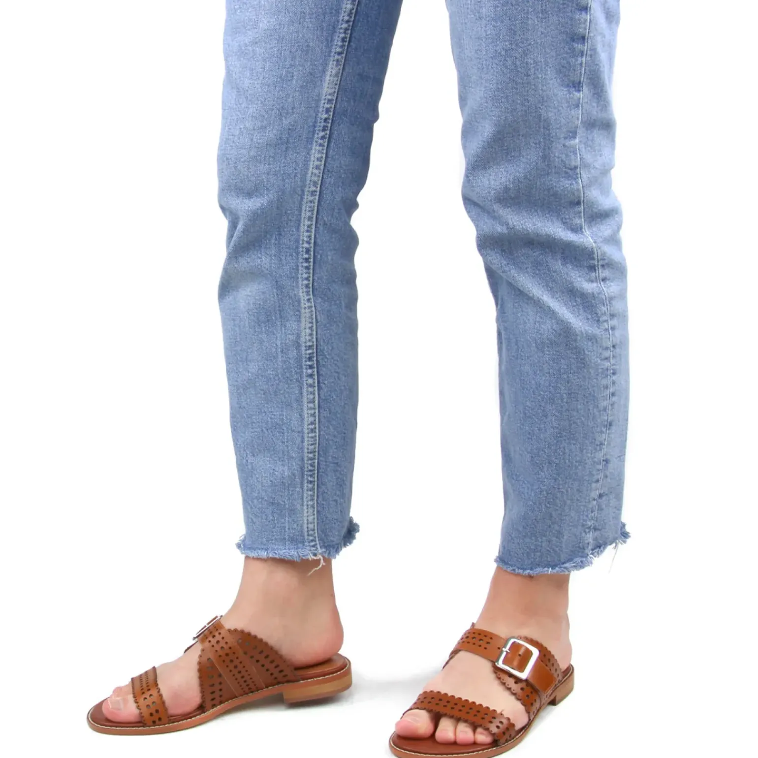Mules Emilie Karston Xana Cognac