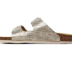 Mules K Daques Ripoll Croco Platine