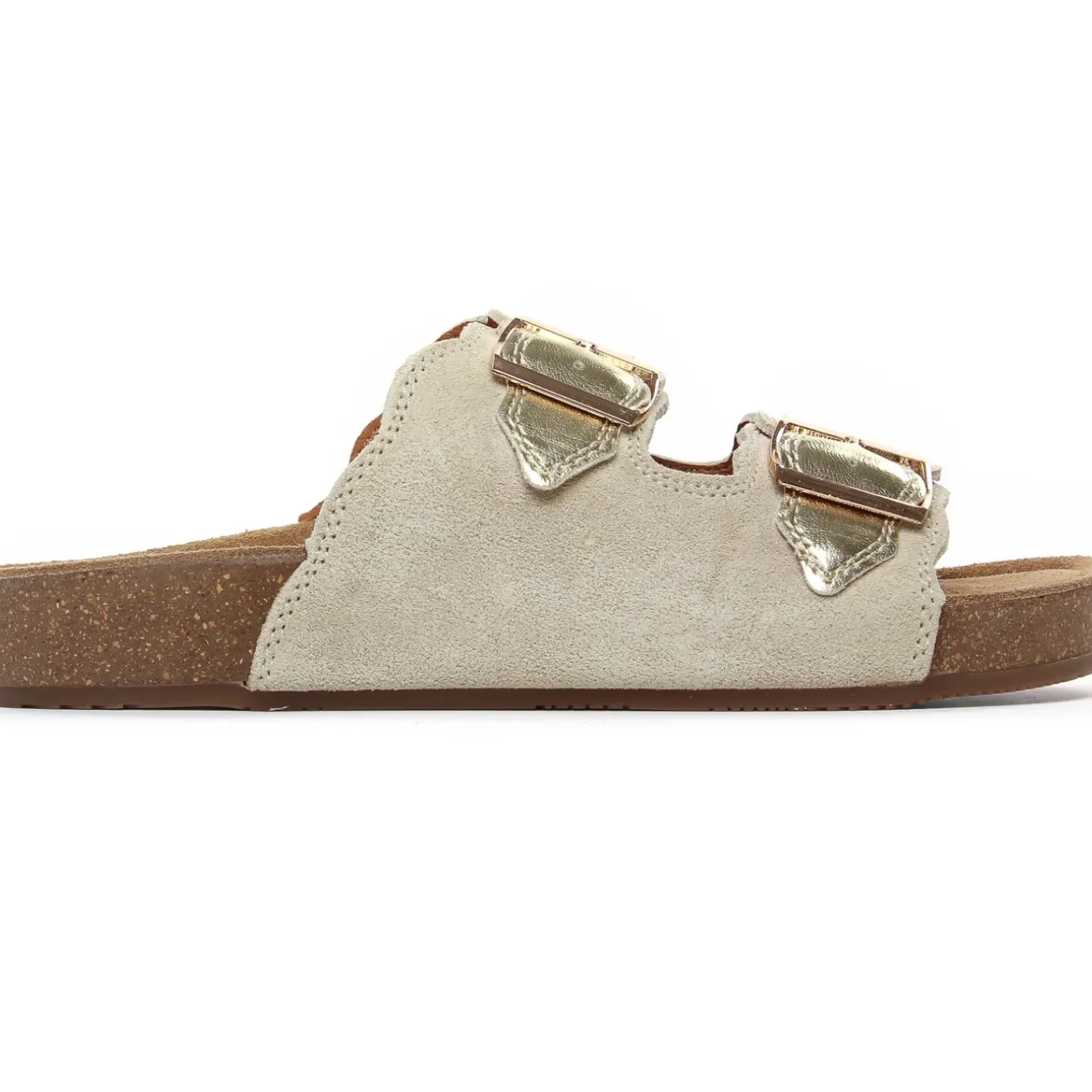 Mules Mtng Lin 54085 Beige Or