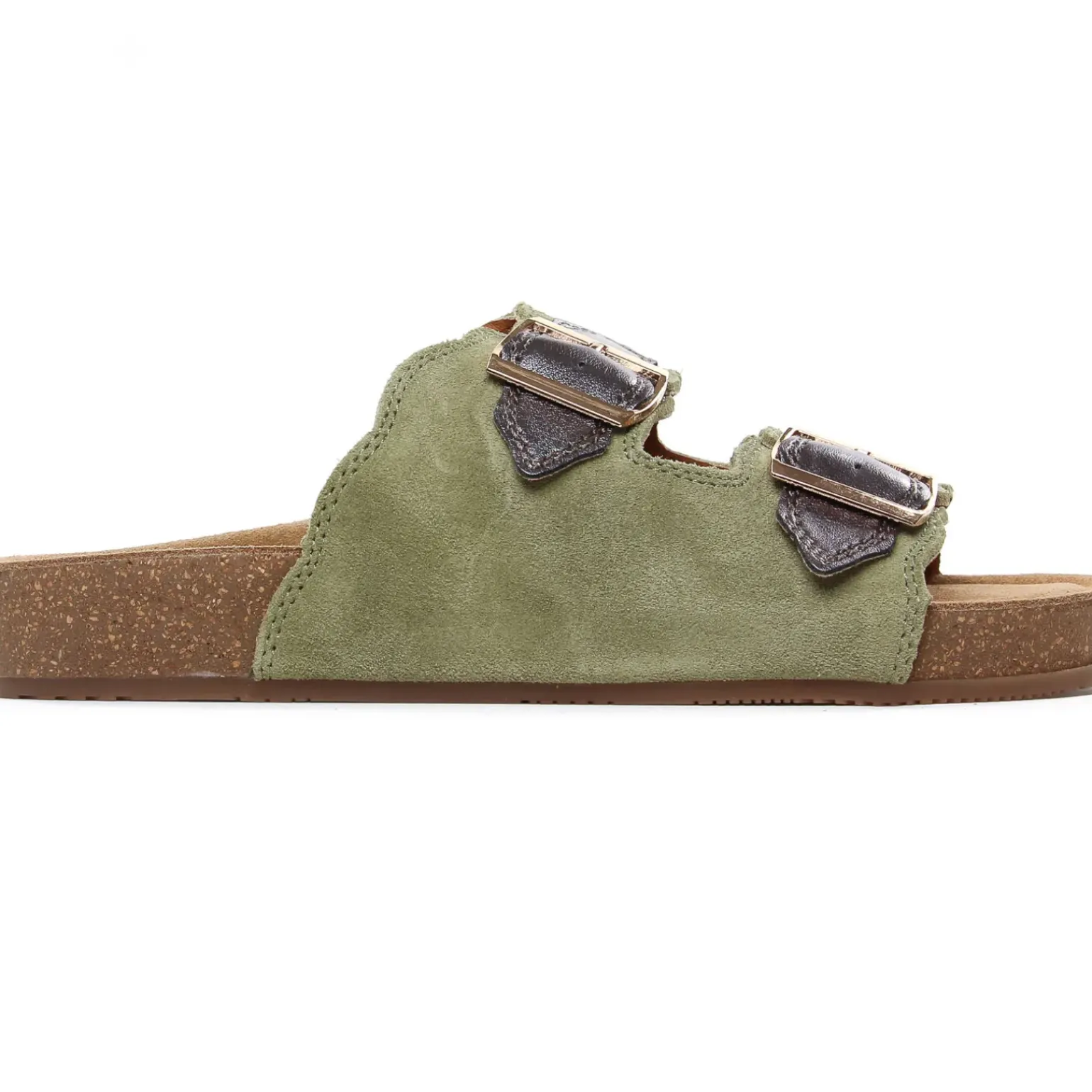 Mules Mtng Lin 54085 kaki bronze
