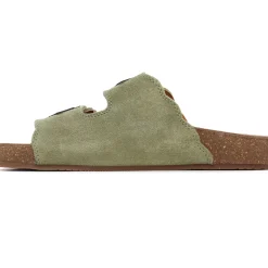 Mules Mtng Lin 54085 kaki bronze