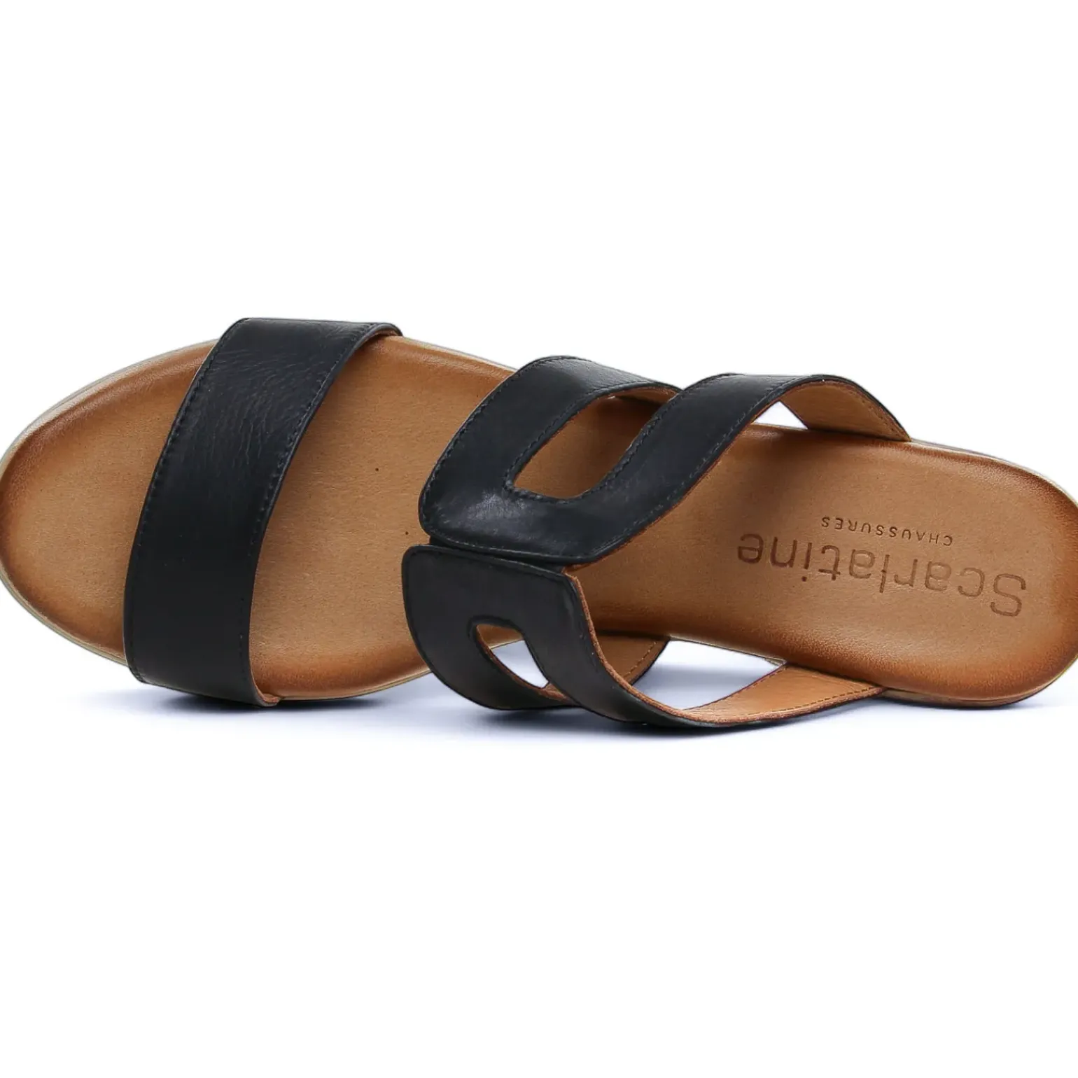 Mules Scarlatine Halle Noir