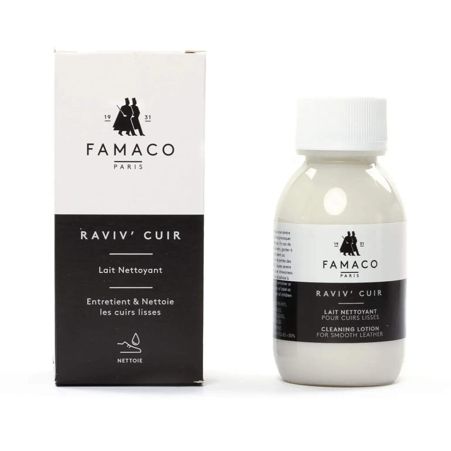 Nettoyants Famaco Lait Nettoyant Cuir Lisse
